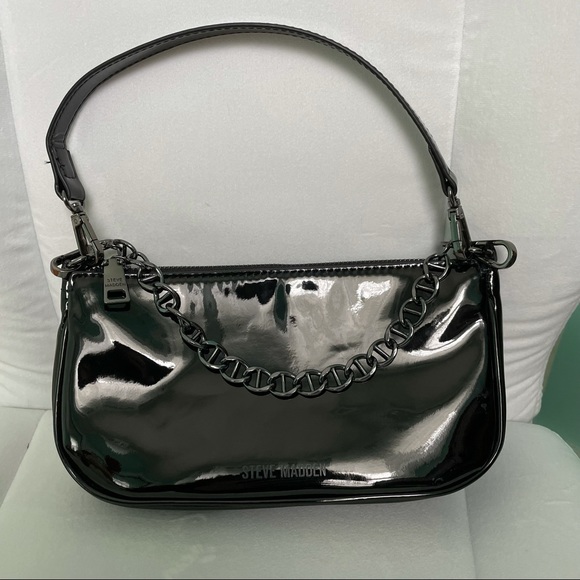 BSISTER Steve Madden Shoulder Bag Black - Picture 3 of 12